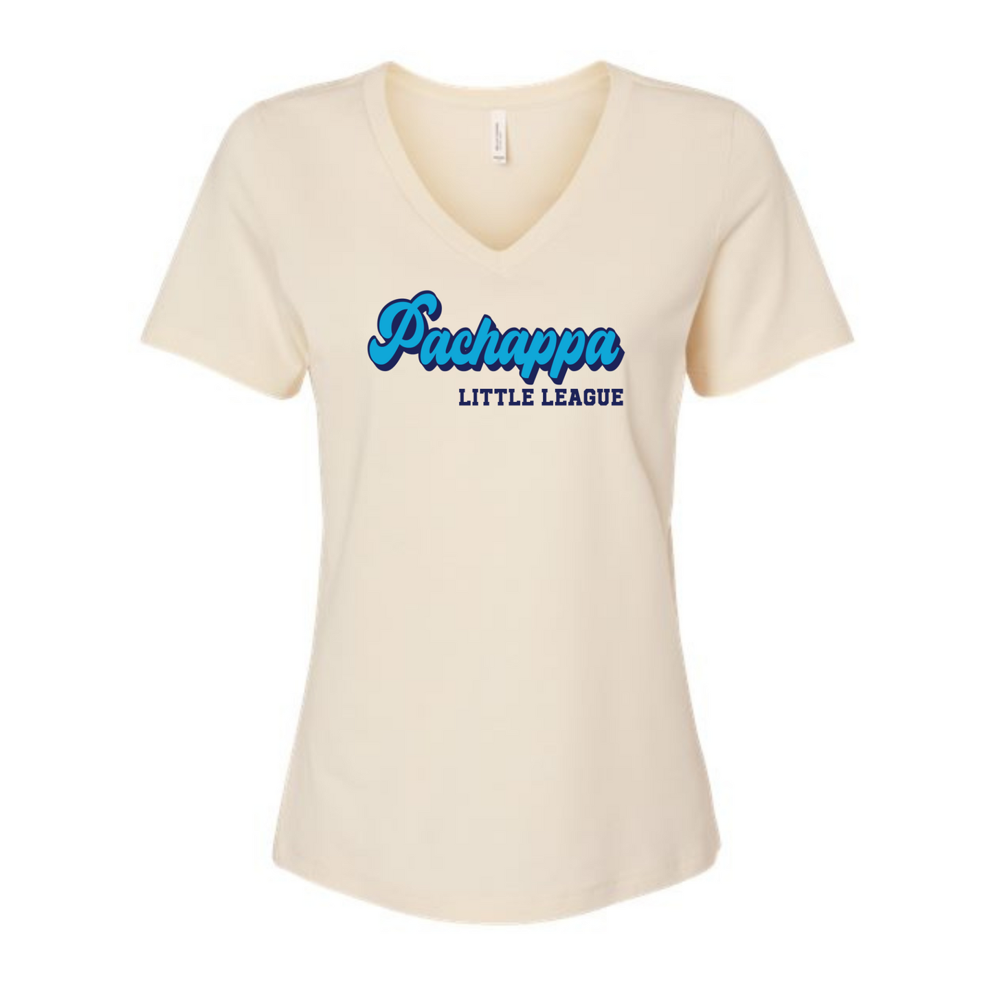 Pachappa Two Tone Ladies V-Neck Tees