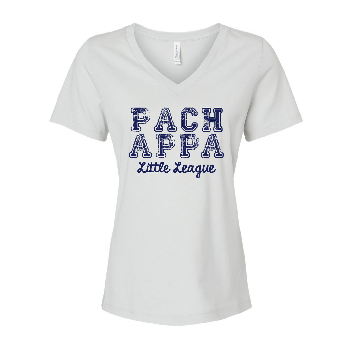 Distressed Pachappa Ladies V-Neck Tees