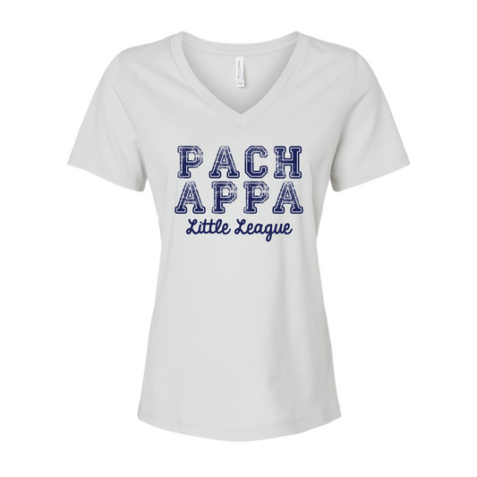 Distressed Pachappa Ladies V-Neck Tees