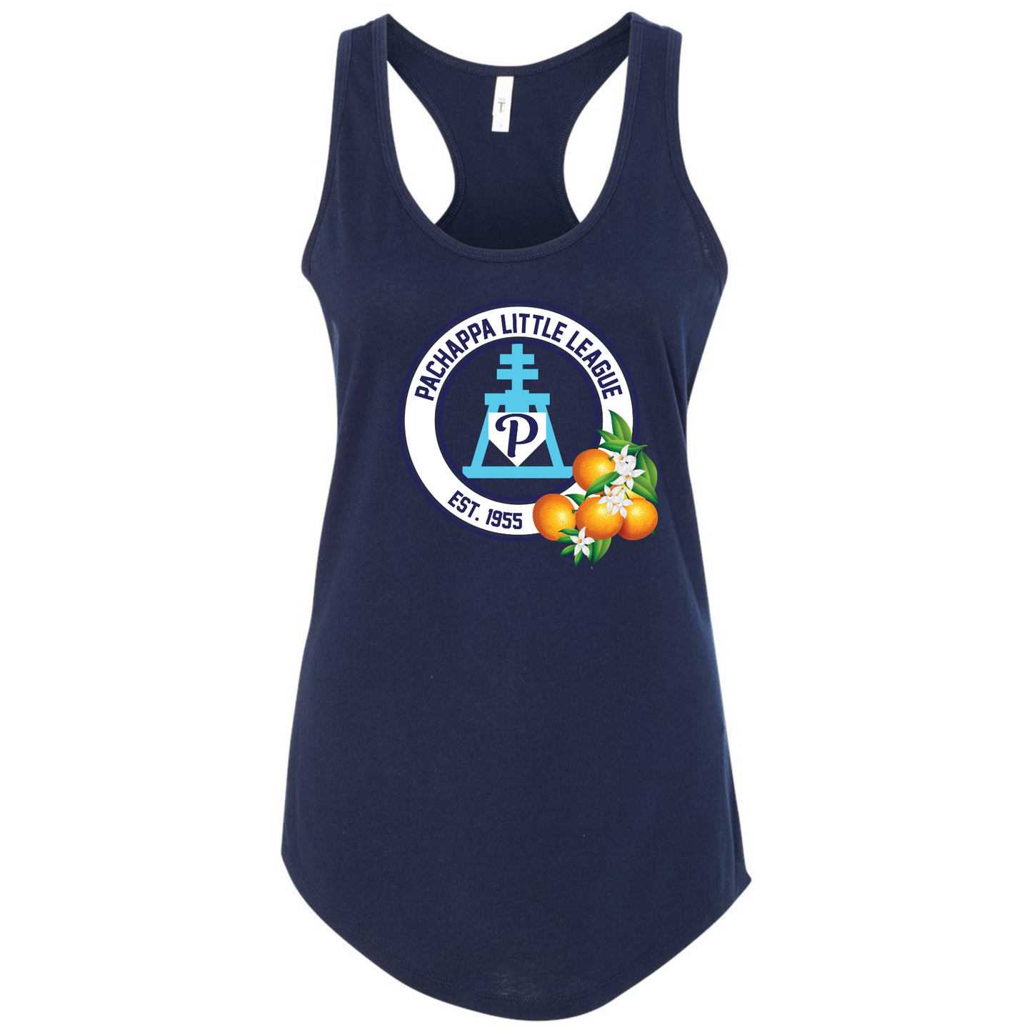 Pachappa Riverside City Ladies Racerback Tank