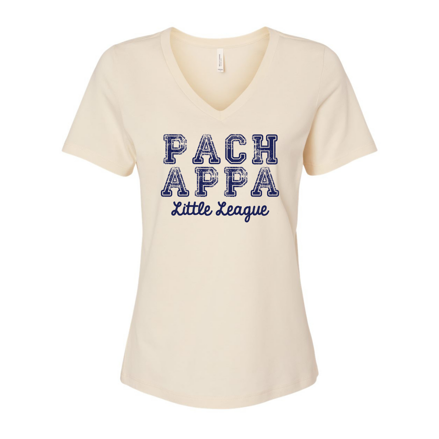 Distressed Pachappa Ladies V-Neck Tees