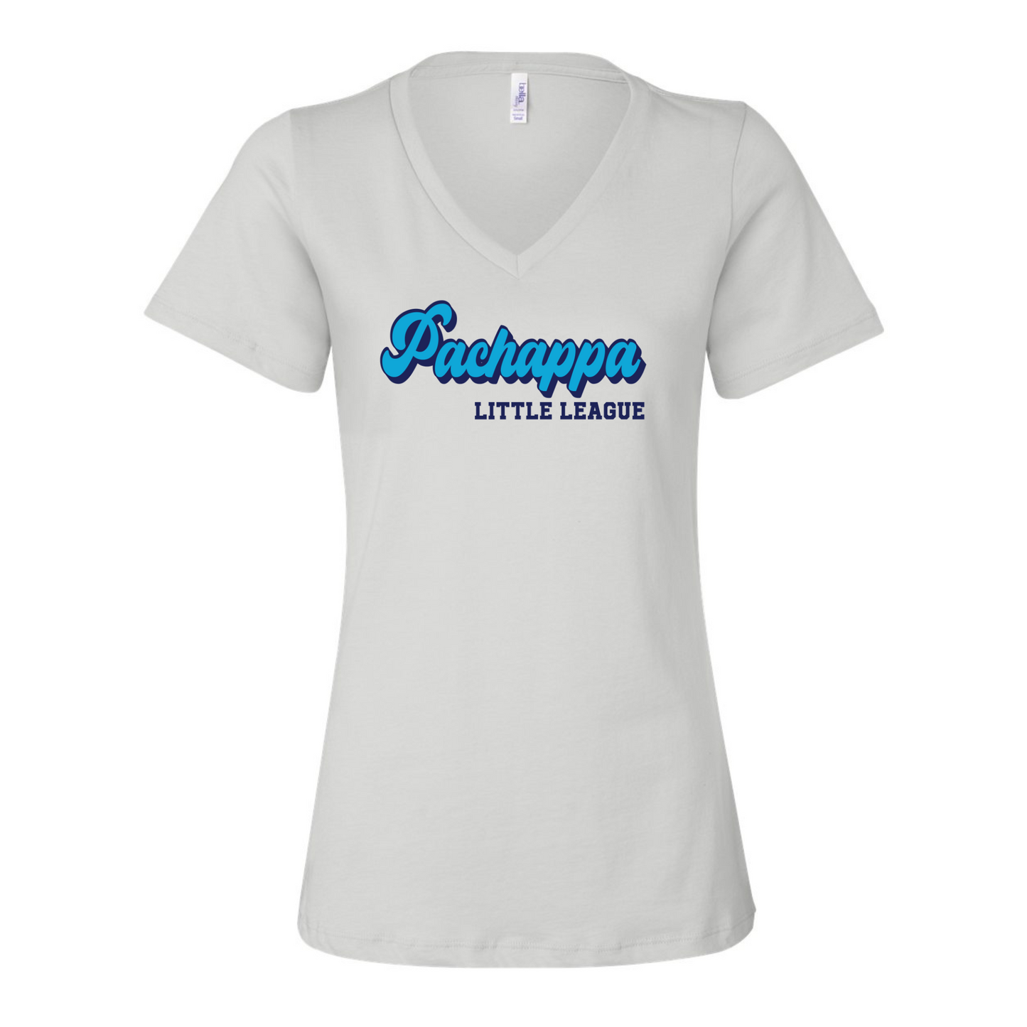Pachappa Two Tone Ladies V-Neck Tees