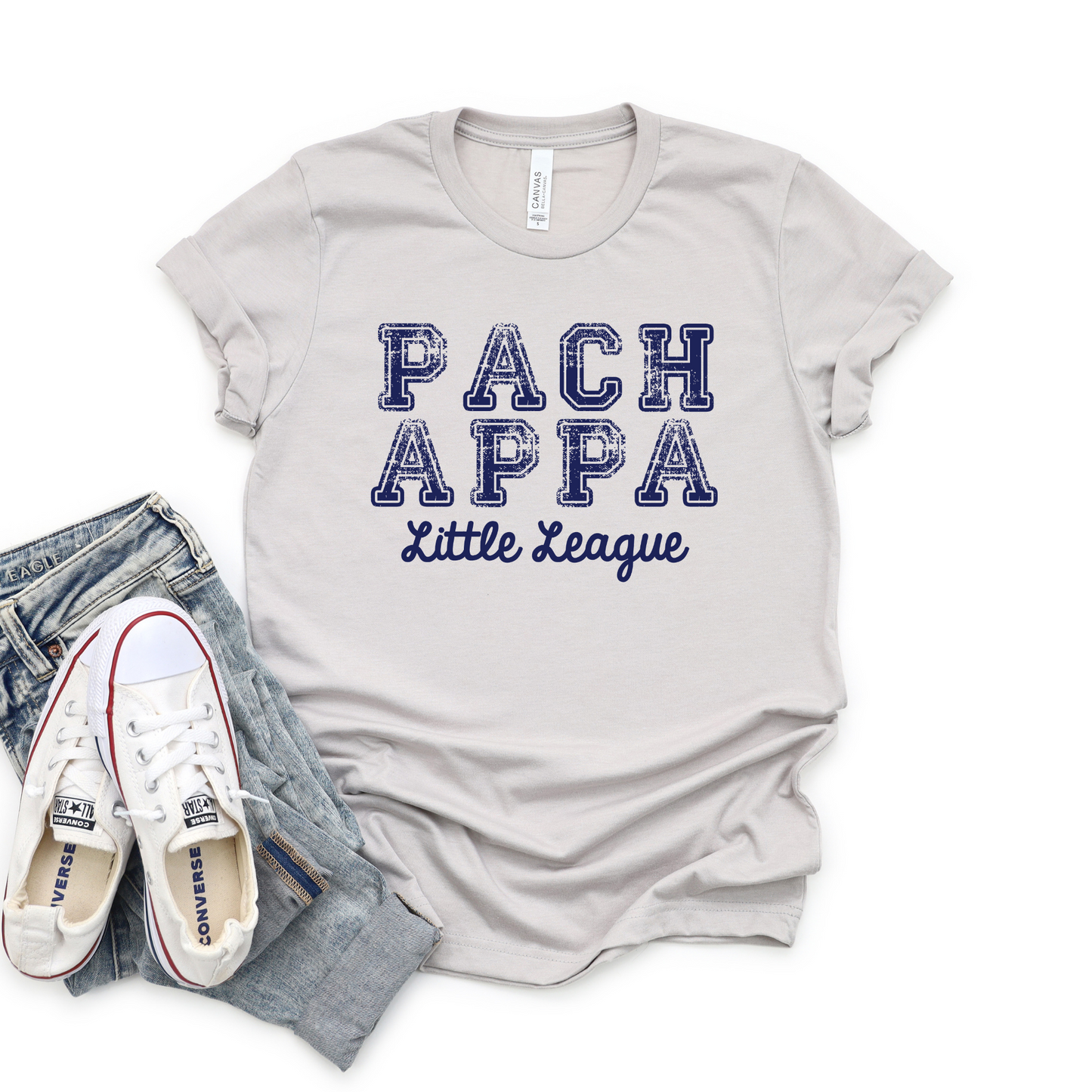 Distressed Pachappa Unisex Short Sleeve Tees