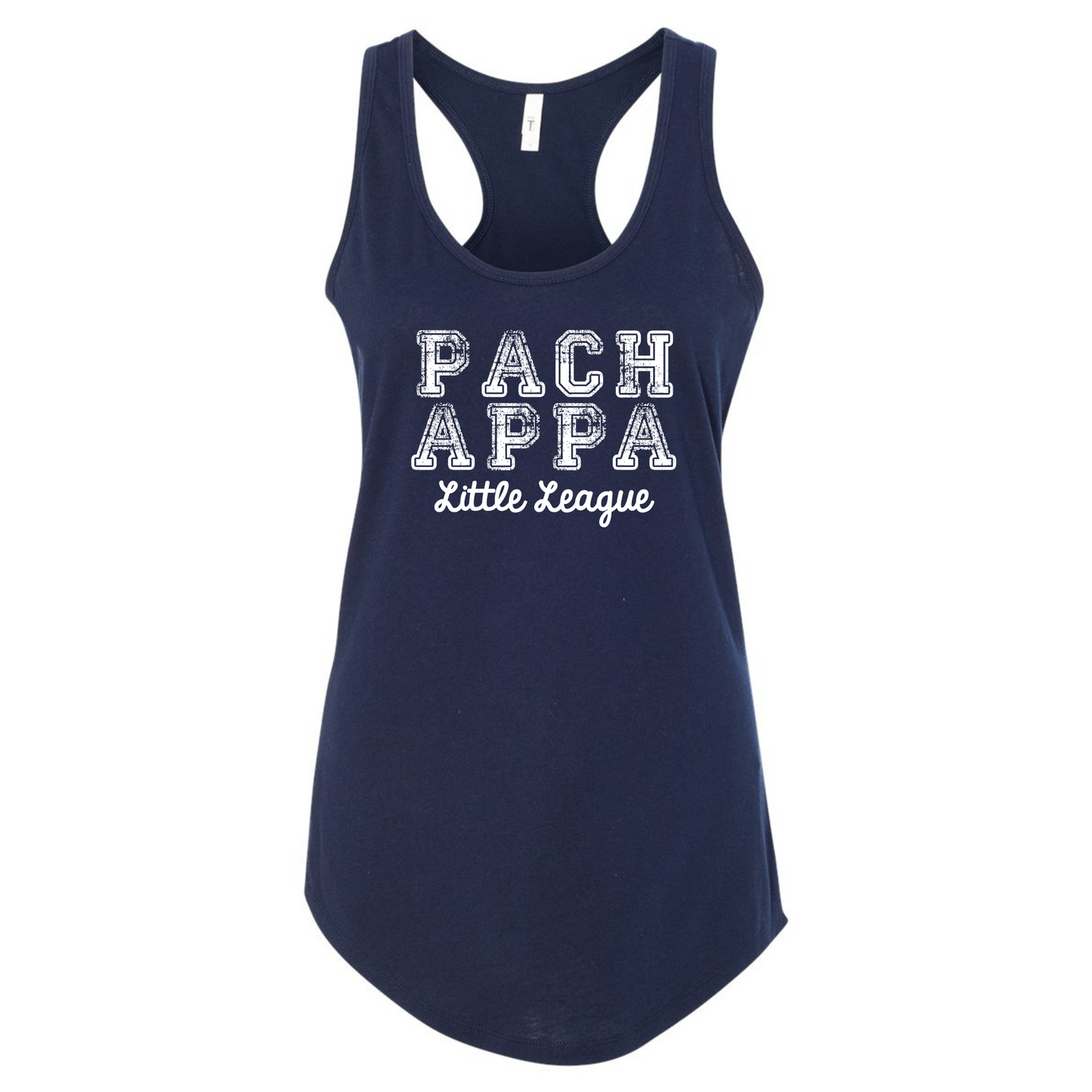 Distressed Pachappa Ladies Racerback Tank