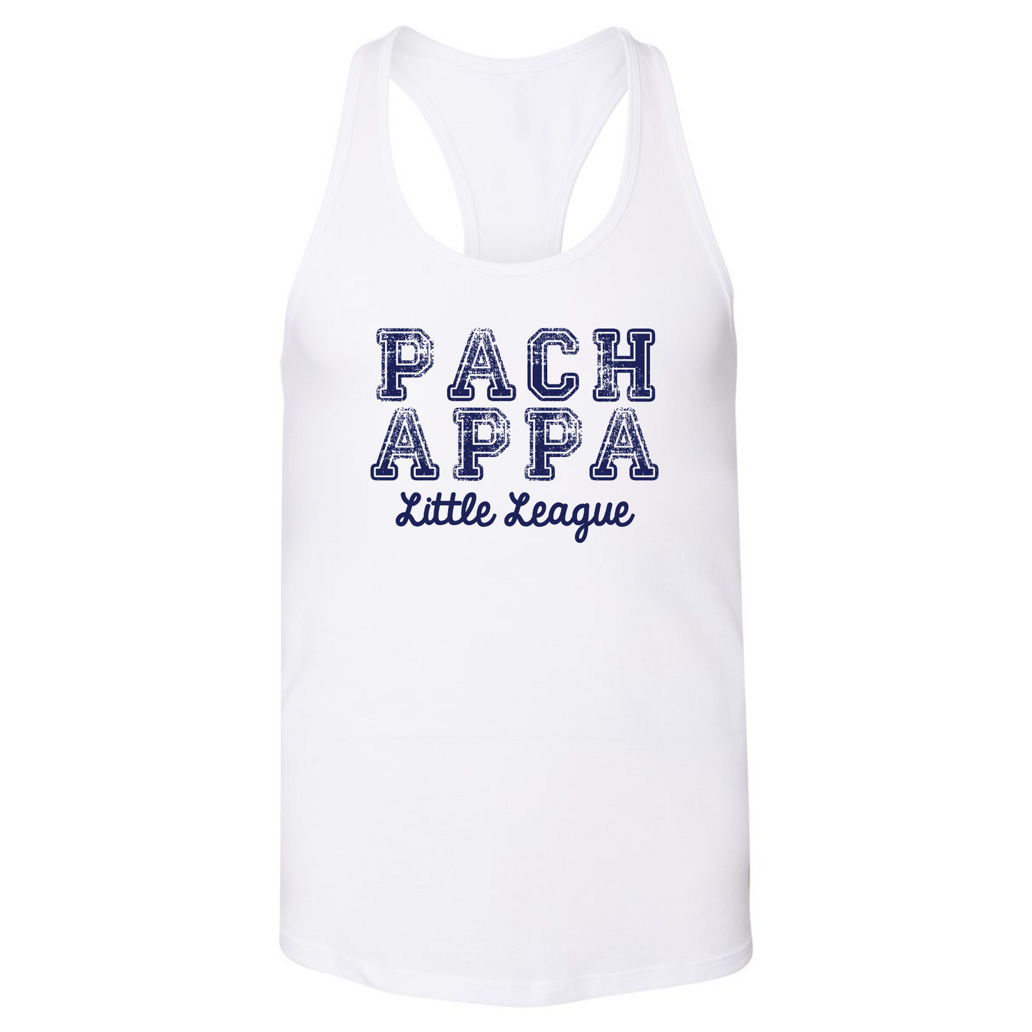 Distressed Pachappa Ladies Racerback Tank
