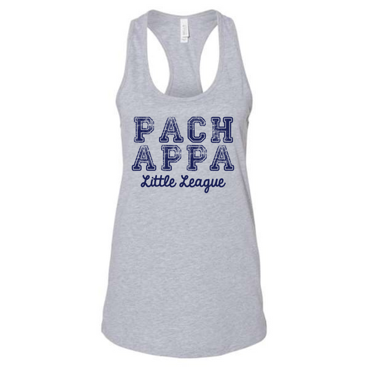 Distressed Pachappa Ladies Racerback Tank