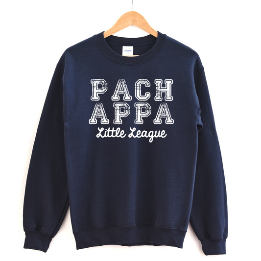 Distressed Pachappa Fleece Crew Sweatshirt