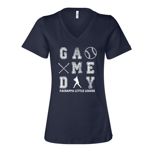 Game Day Ladies V-Neck Tees