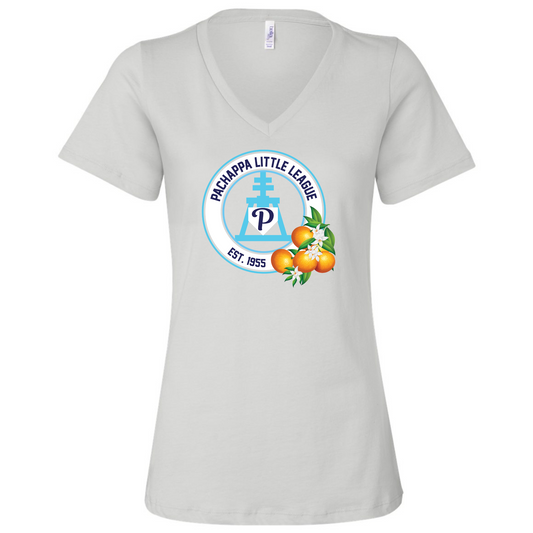Pachappa Riverside City Ladies V-Neck Tees
