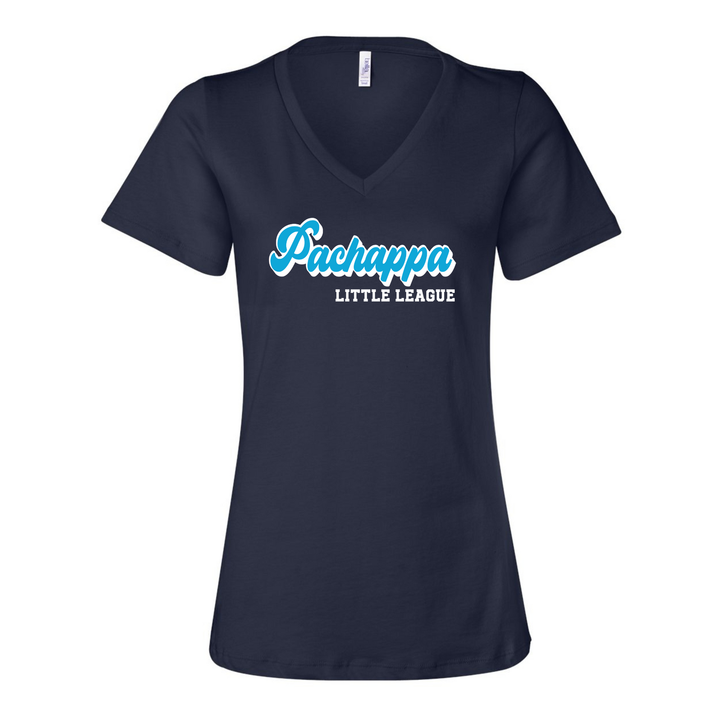Pachappa Two Tone Ladies V-Neck Tees