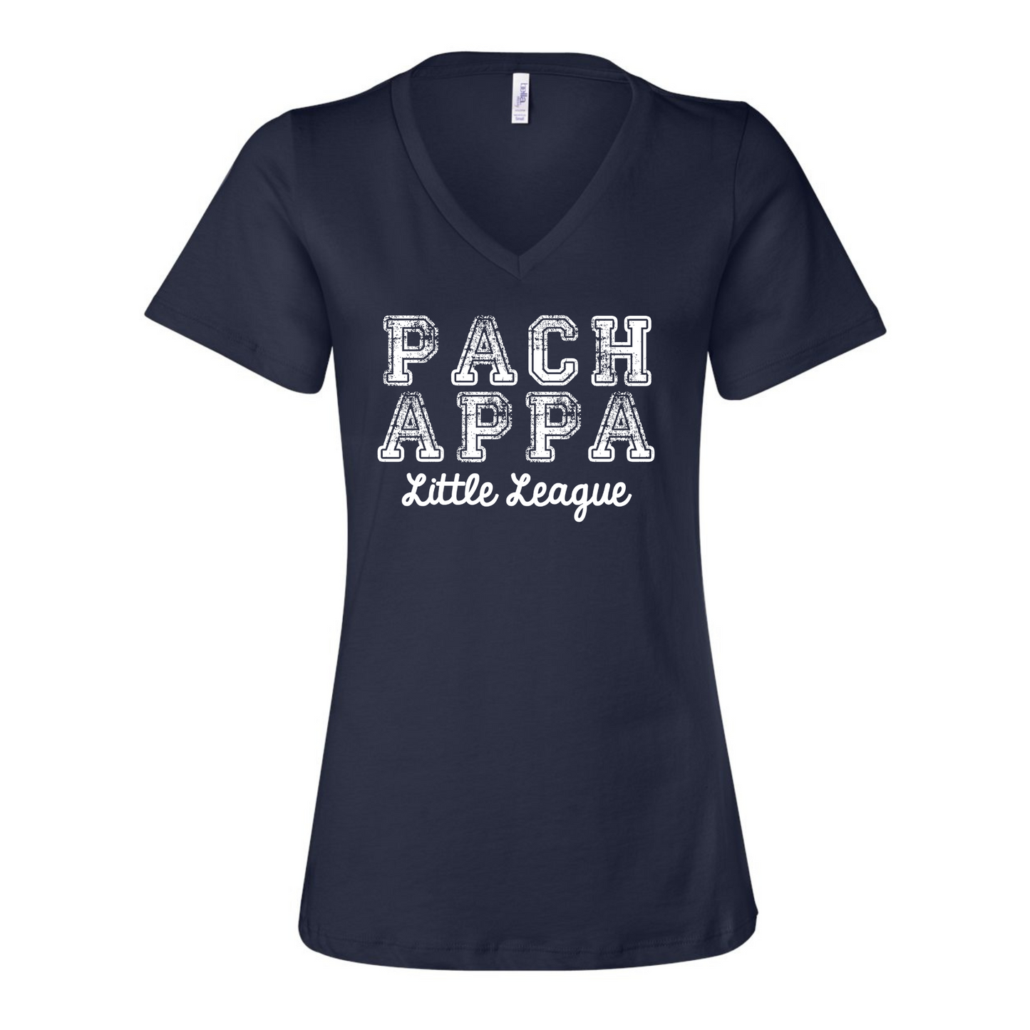 Distressed Pachappa Ladies V-Neck Tees
