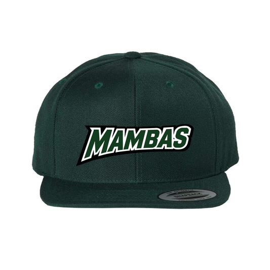 Mambas Embroidered Flat Bill
