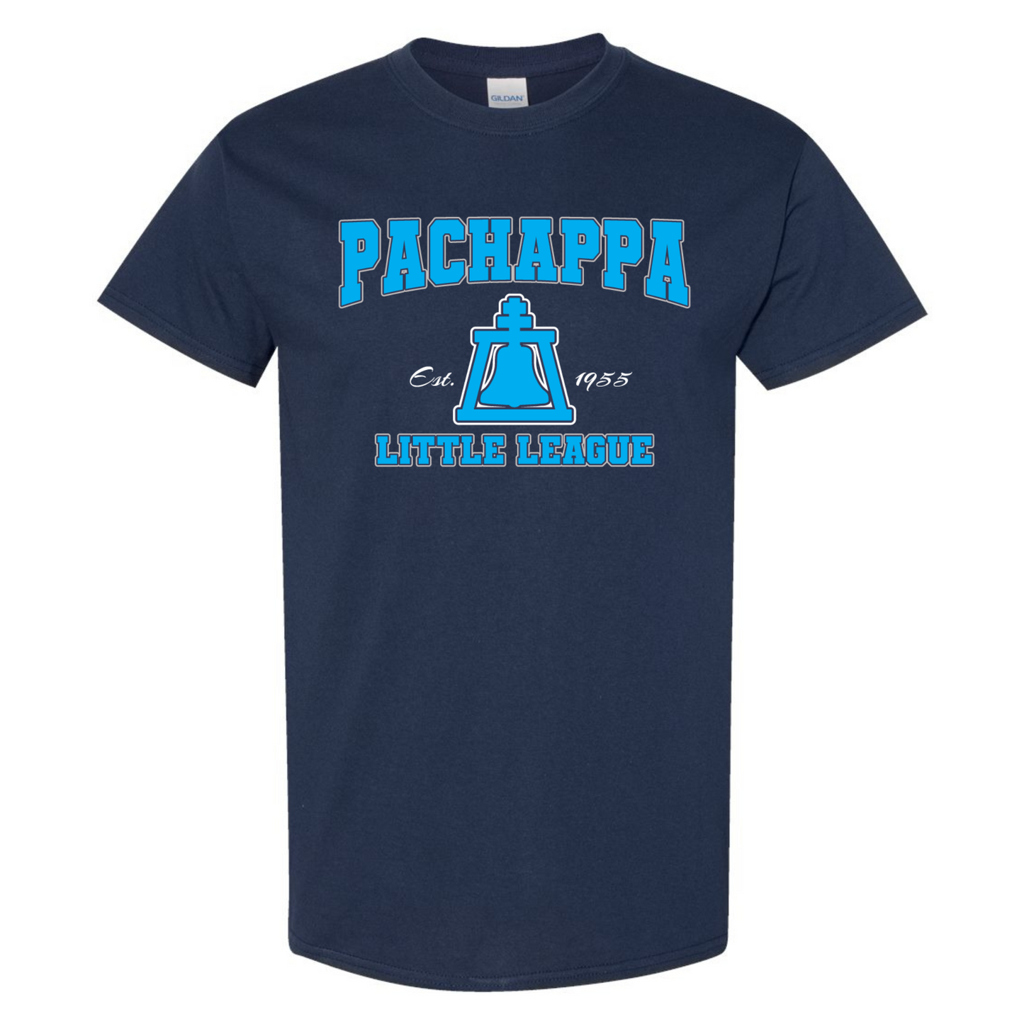 Pachappa Little Leage Bell Adult Short Sleeve Tee