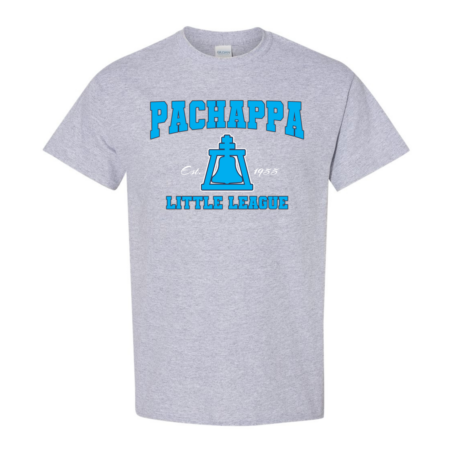 Pachappa Little Leage Bell Adult Short Sleeve Tee